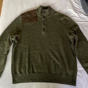 Knit hunter green Banana Republic sweater